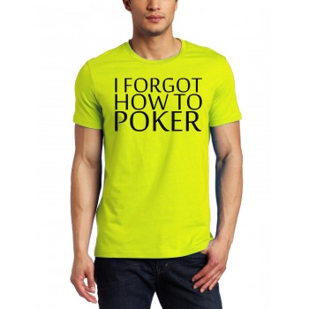 Marškinėliai I forgot how to Poker