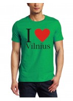 Marškinėliai I love Vilnius