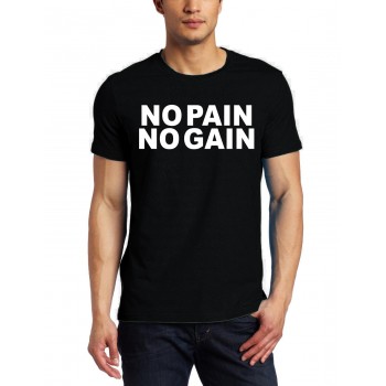 Marškinėliai No pain, no gain 2 Marškinėliai No pain, no gain 2