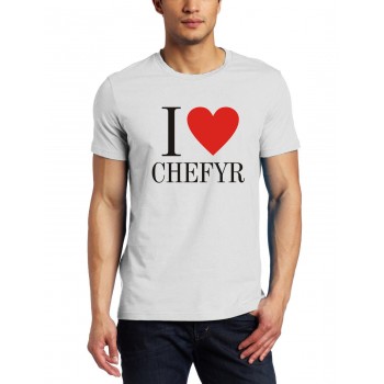 Marškinėliai I love CHEFYR Marškinėliai I love CHEFYR